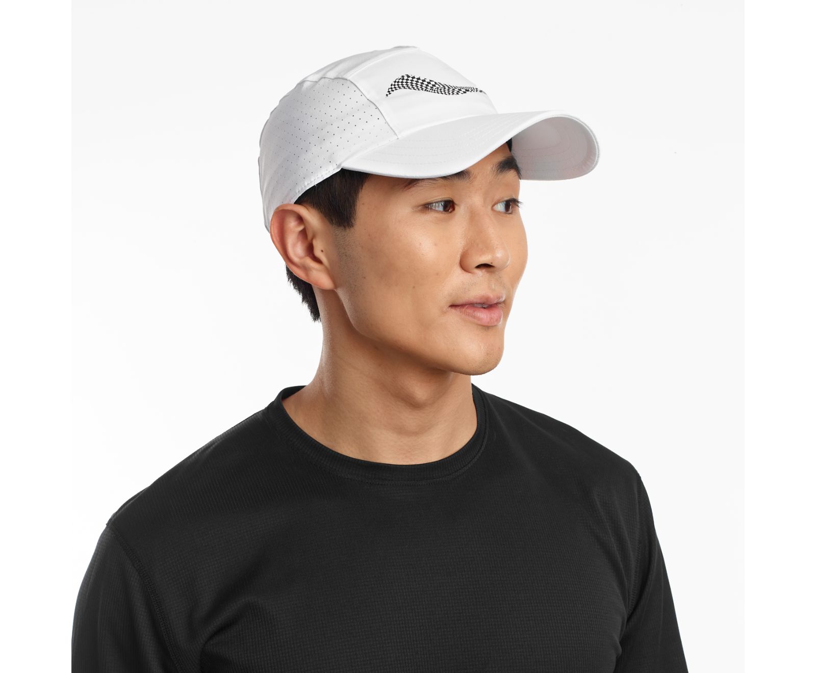 Men\'s Saucony Outpace Hats White | Singapore 698CTVE